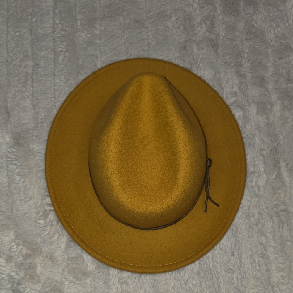 Universal Thread Mustard Yellow Hat - image 2